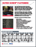 Super-Screw&reg; Fasteners Flyer