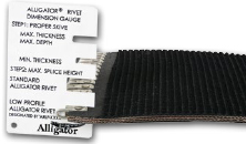 Alligator Rivet Application Gauge