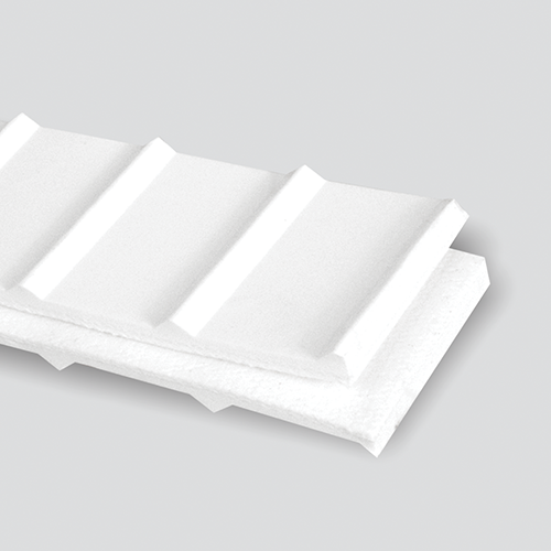 2-Ply 100# Polyester White RMV Meat-cleat Cover x Friction