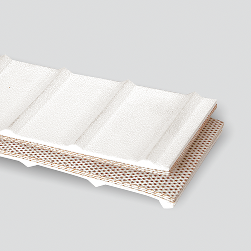 3-Ply 150# Polyester White Meat-cleat Cover x Friction