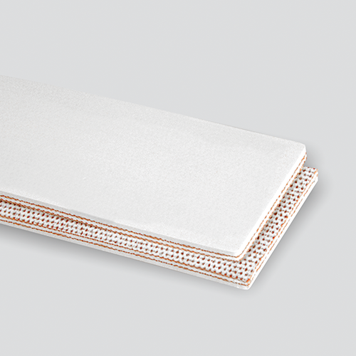 2-Ply 100# Polyester White Nitrile Heavy Cover x Friction