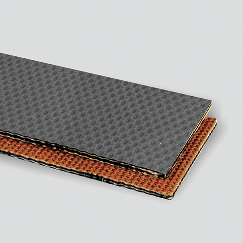 2-Ply 160# Polyester Gray EPDM Teflon&reg; Cover x Bare