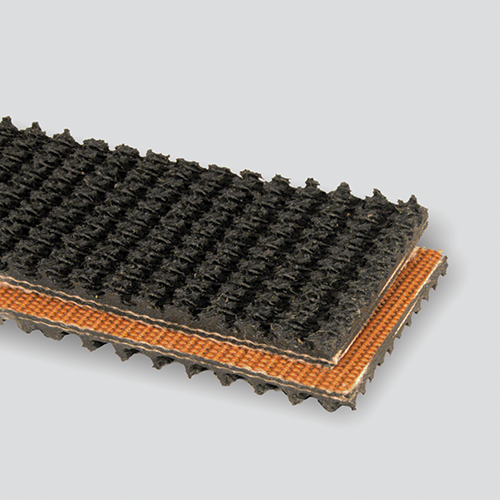 2-Ply 150# Polyester Black SBR Roughtop x Bare