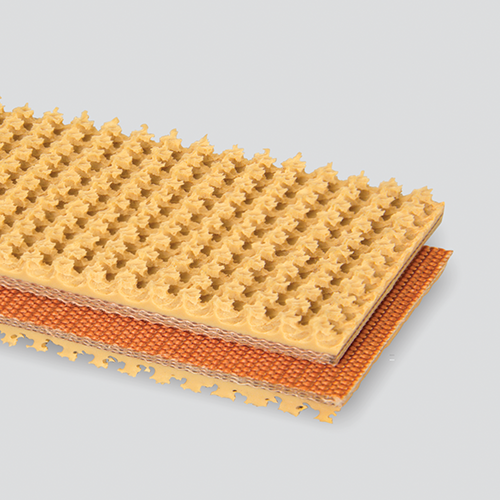 2-Ply 150# Polyester Tan SBR Roughtop x Bare