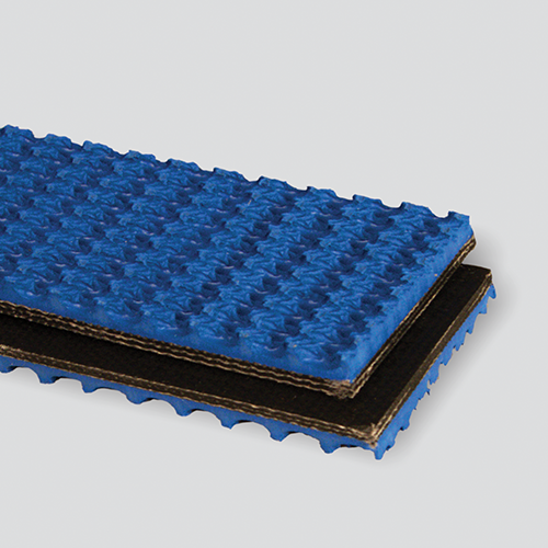 3-Ply 150# Polyester Blue Carboxylated Nitrile Roughtop x Friction