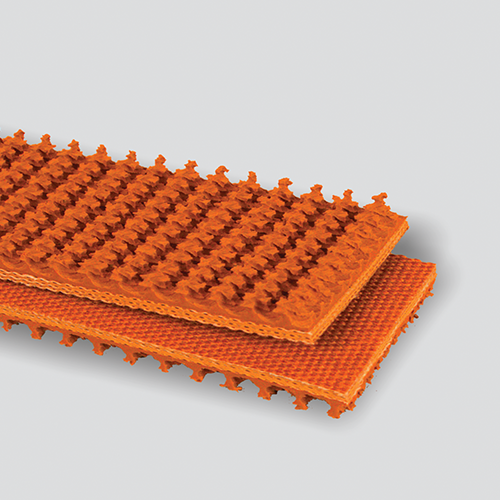 3-Ply 150# Polyester/Nylon Orange Carboxylated Nitrile Roughtop x Bare