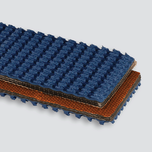 3-Ply 150# Polyester/Nylon Blue Carboxylated Nitrile Roughtop x Bare