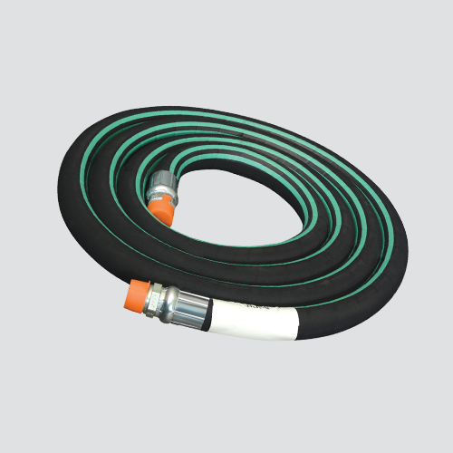 1" x 12' Nylon Braid Reinforced Anhydrous Ammonia (NH3) Hose Assembly