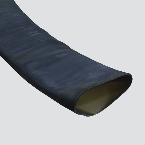 14" Reinforced Natural Rubber Discharge Boot (Elephant Trunk)