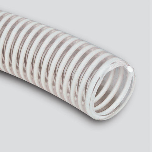 1-1/2" Clear PVC Suction Hose — Bulk/Uncoupled