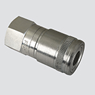 1/2" Female Pipe Thread x 3/8" Body Flat Face Quick Disconnect Skid Steer Coupler (FFE495-4)