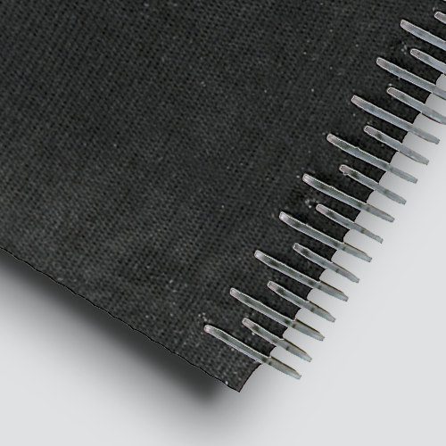 10" x 457" 3-Ply Light Impression Top Laced Baler Belt with Clipper&reg; Wire Hooks