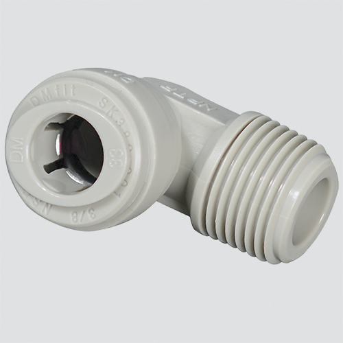 1/2" Tube x 3/8" Male Pipe Thread 90&deg; Elbow Push-In Fitting
