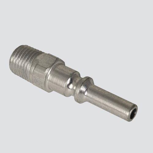 1/4" Quick Disconnect Plug x 1/4" Male Pipe Thread Air Hose Adapter — Lincoln Style