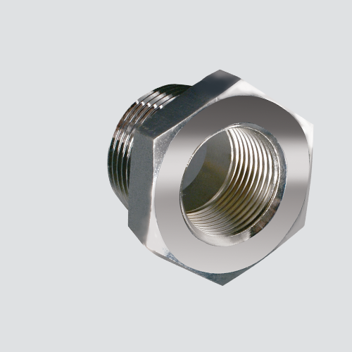 1" Male Pipe Thread x 3/4" Female Pipe Thread Hex Reducer Bushing Fuel Nozzle Adapter