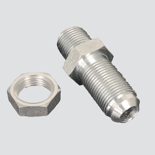 FF2706 5/8" Male JIC x 1/2" Male Pipe Thread Quick Disconnect Skid Steer Adapter