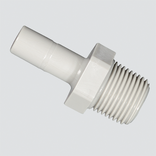 1/4" Stem x 1/4" Male Pipe Thread Push-On Adapter