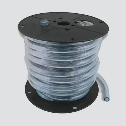 1" x 1/8" x 40' Non-Reinforced Clear Vinyl Tubing — Reel