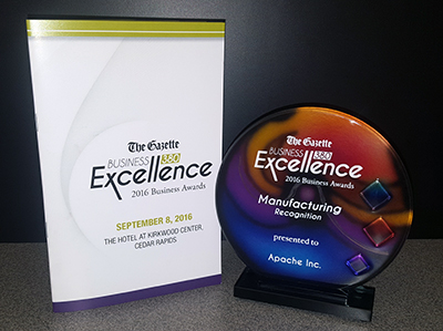 Business 380 Recognition Award 2016