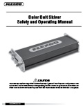Flexco Belt Skiver Safety & Operational Manual