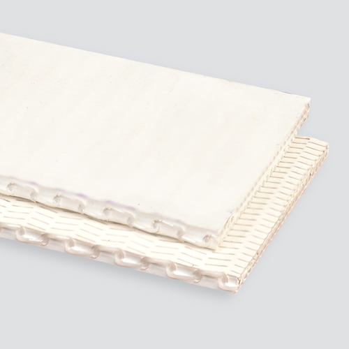 1-Ply 150# Plastic Mesh Ziplink White Nitrile 1/32 x Bare