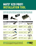 Mato H20 Profi Installation Tool