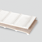 #4040 3-Ply 150# Polyester White Meat-Cleat Cover x Friction