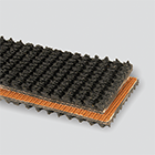 2-Ply 150# Polyester Black SBR Roughtop x Bare