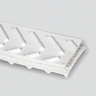 #5106 Interwoven 120# Polyester White PVC Chevron Top x Friction
